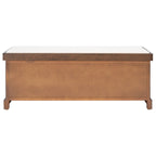 SAFAVIEH Fiorello panca portaoggetti a 3 cassetti con cuscino - 47,3 L x 15 P x 19 A - 47 L x 15 P x 19 A