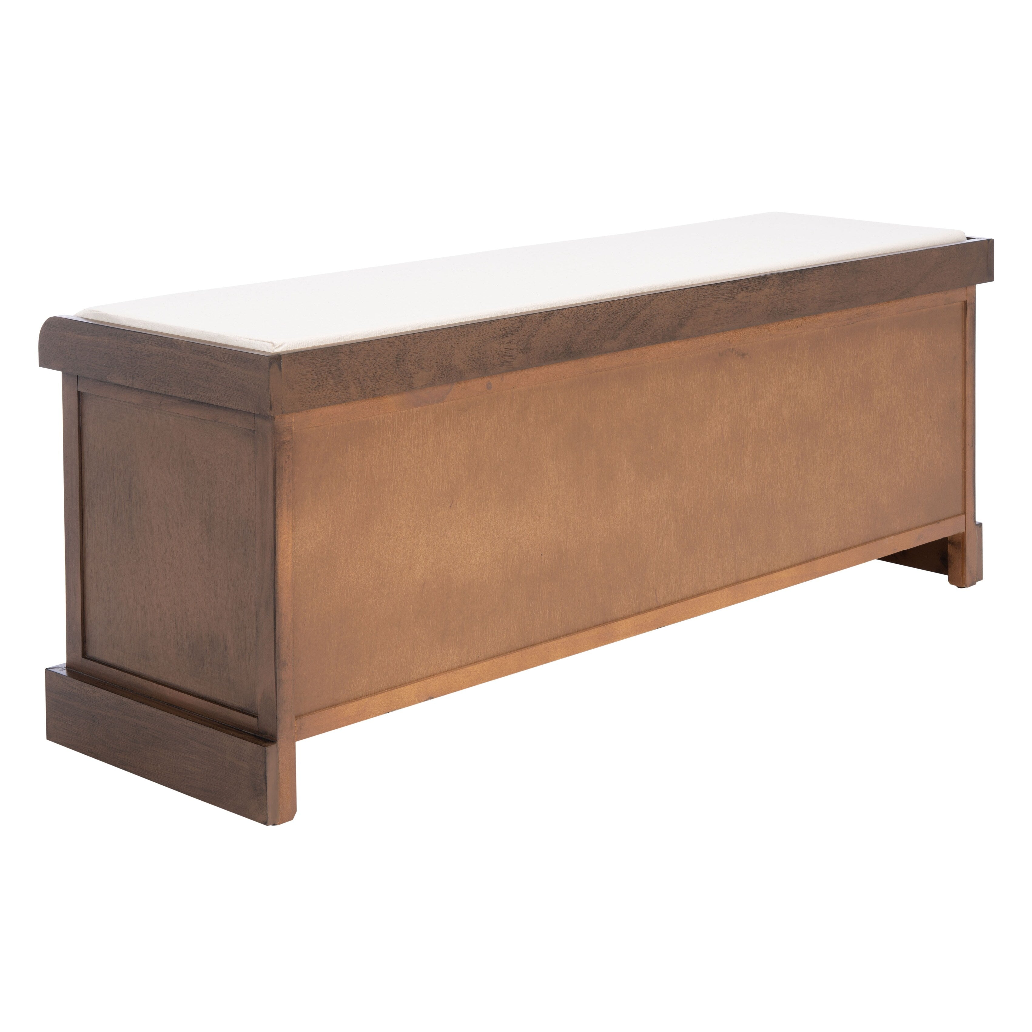 SAFAVIEH Fiorello panca portaoggetti a 3 cassetti con cuscino - 47,3 L x 15 P x 19 A - 47 L x 15 P x 19 A