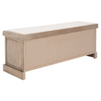 SAFAVIEH Fiorello panca portaoggetti a 3 cassetti con cuscino - 47,3 L x 15 P x 19 A - 47 L x 15 P x 19 A