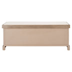 SAFAVIEH Fiorello panca portaoggetti a 3 cassetti con cuscino - 47,3 L x 15 P x 19 A - 47 L x 15 P x 19 A