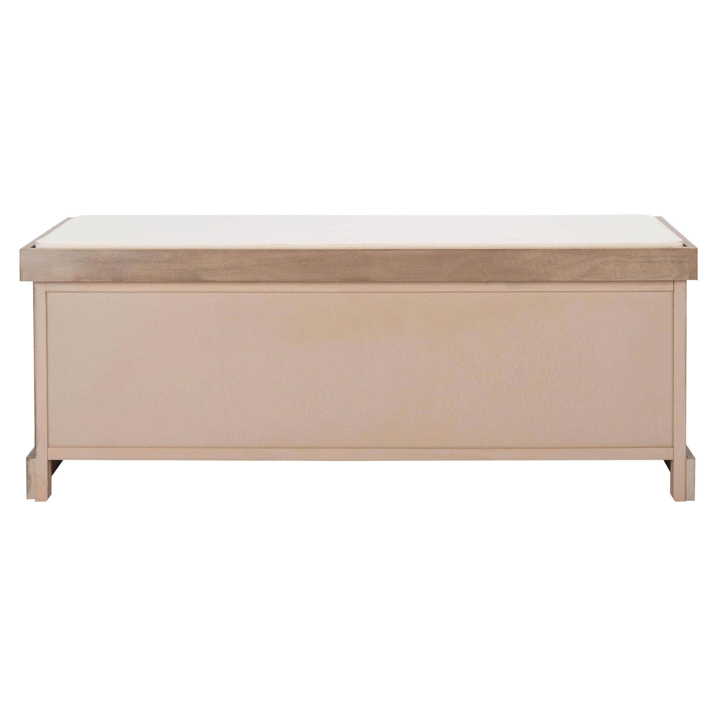 SAFAVIEH Fiorello panca portaoggetti a 3 cassetti con cuscino - 47,3 L x 15 P x 19 A - 47 L x 15 P x 19 A