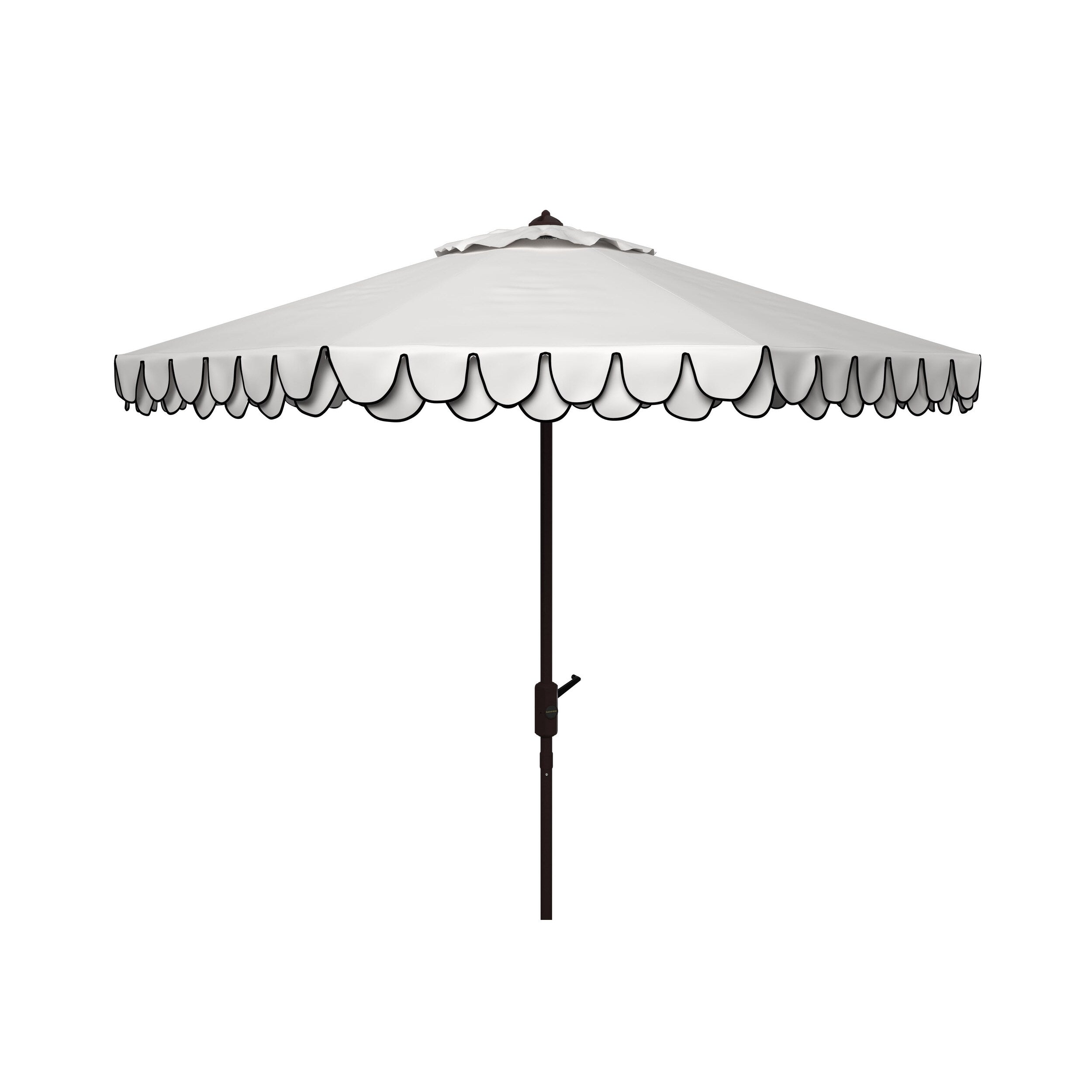 SAFAVIEH Gebbine Elegante ombrello da 9 piedi