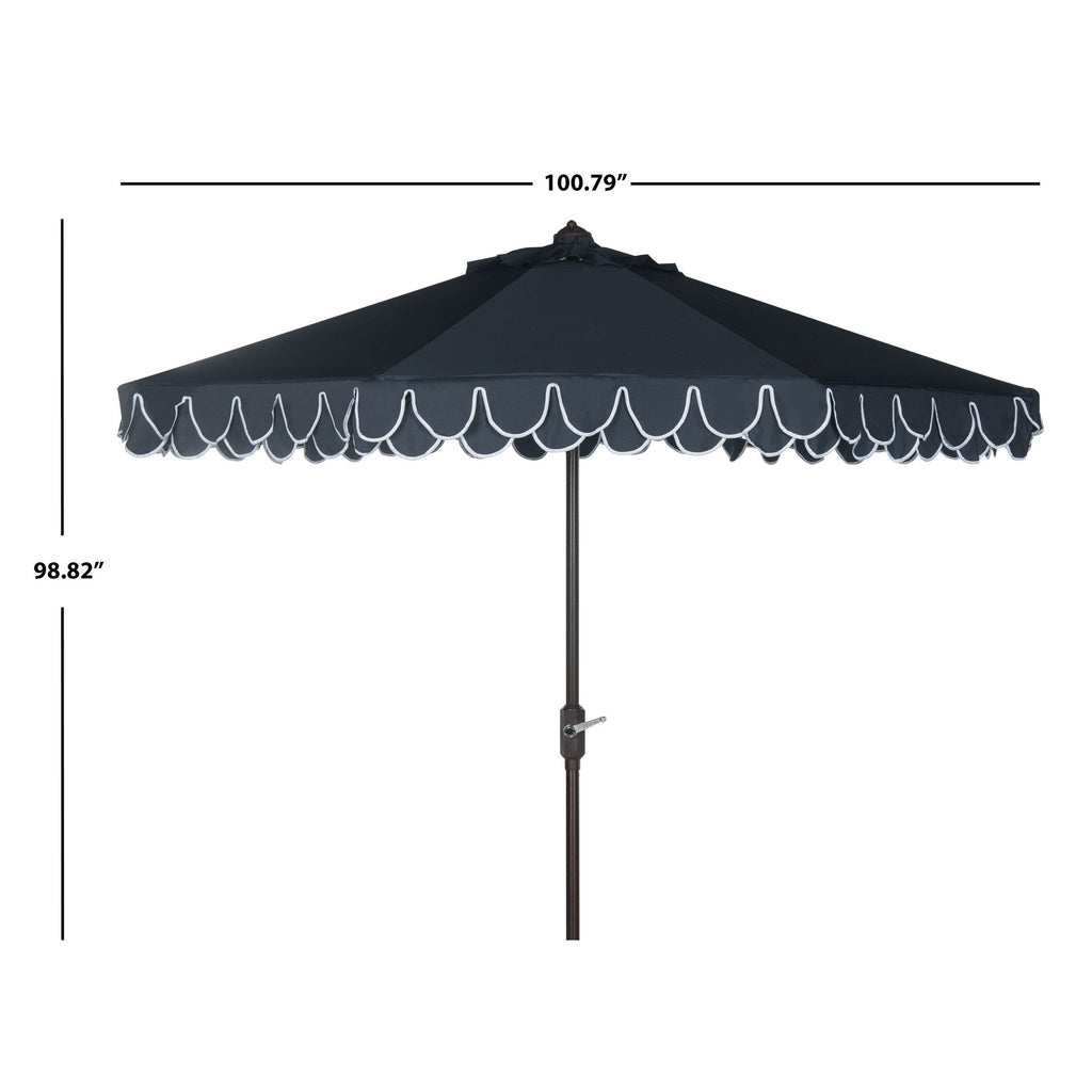 SAFAVIEH Gebbine Elegante ombrello da 9 piedi