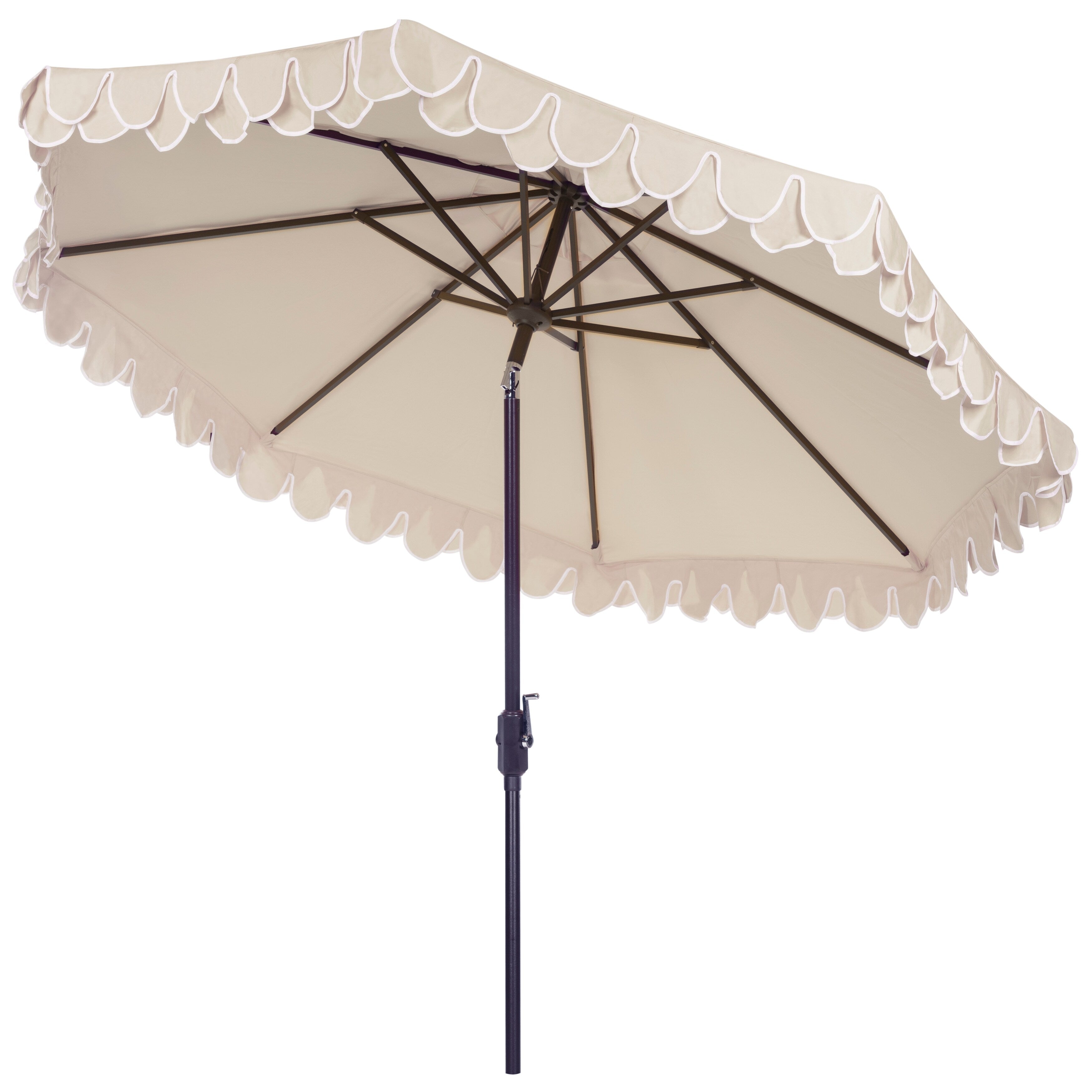 SAFAVIEH Gebbine Elegante ombrello da 9 piedi