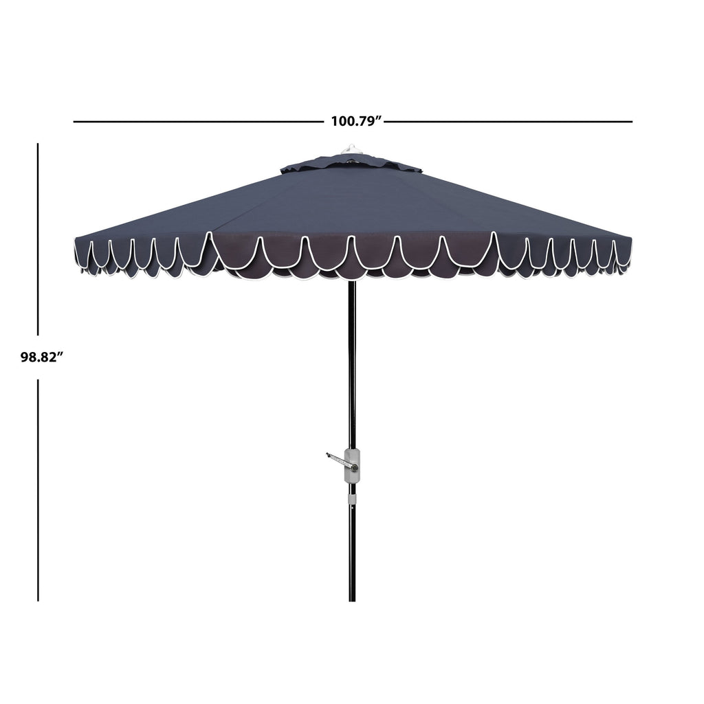 SAFAVIEH Gebbine Elegante ombrello da 9 piedi