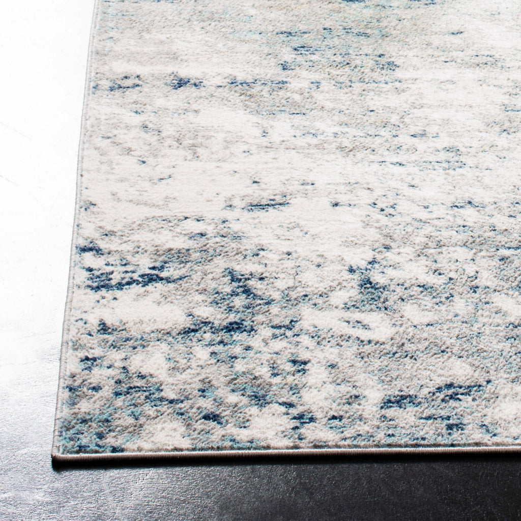 Tappeto moderno astratto SAFAVIEH Jasper Shreya - Grigio/Blu - 8' x 10'