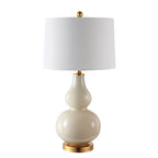 Lampada da tavolo Diede Gourd di SAFAVIEH Lighting (set di 2) - 15x15x28,5 - 15Wx15Dx29H