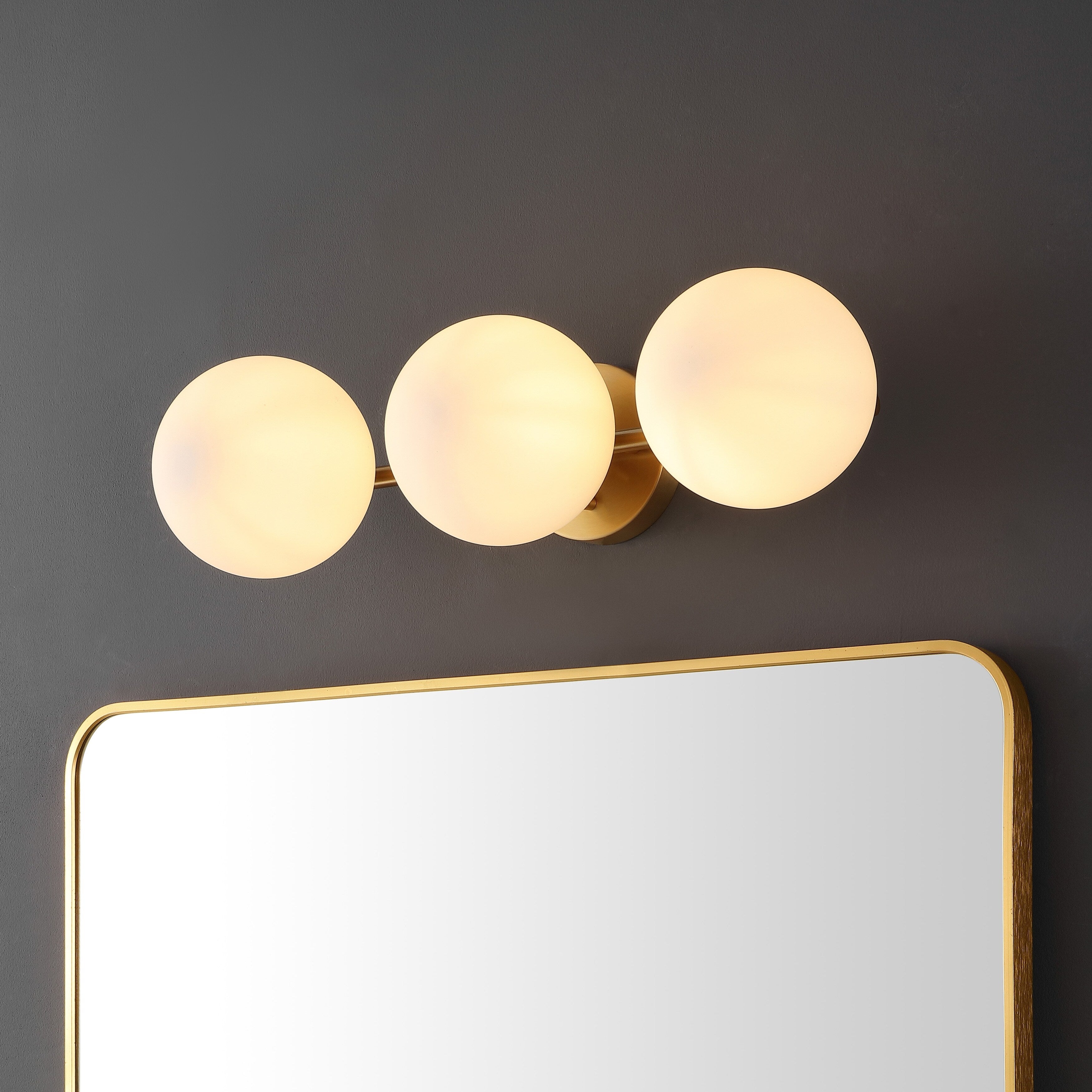 Applique da parete tradizionale Lambrini 21 di SAFAVIEH Lighting (3 lampadine) - 6 L x 8 P x 21 A - 21 L x 8 P x 6 A