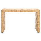 Tavolo consolle in rattan Mindel SAFAVIEH - 51Lx14Px32A