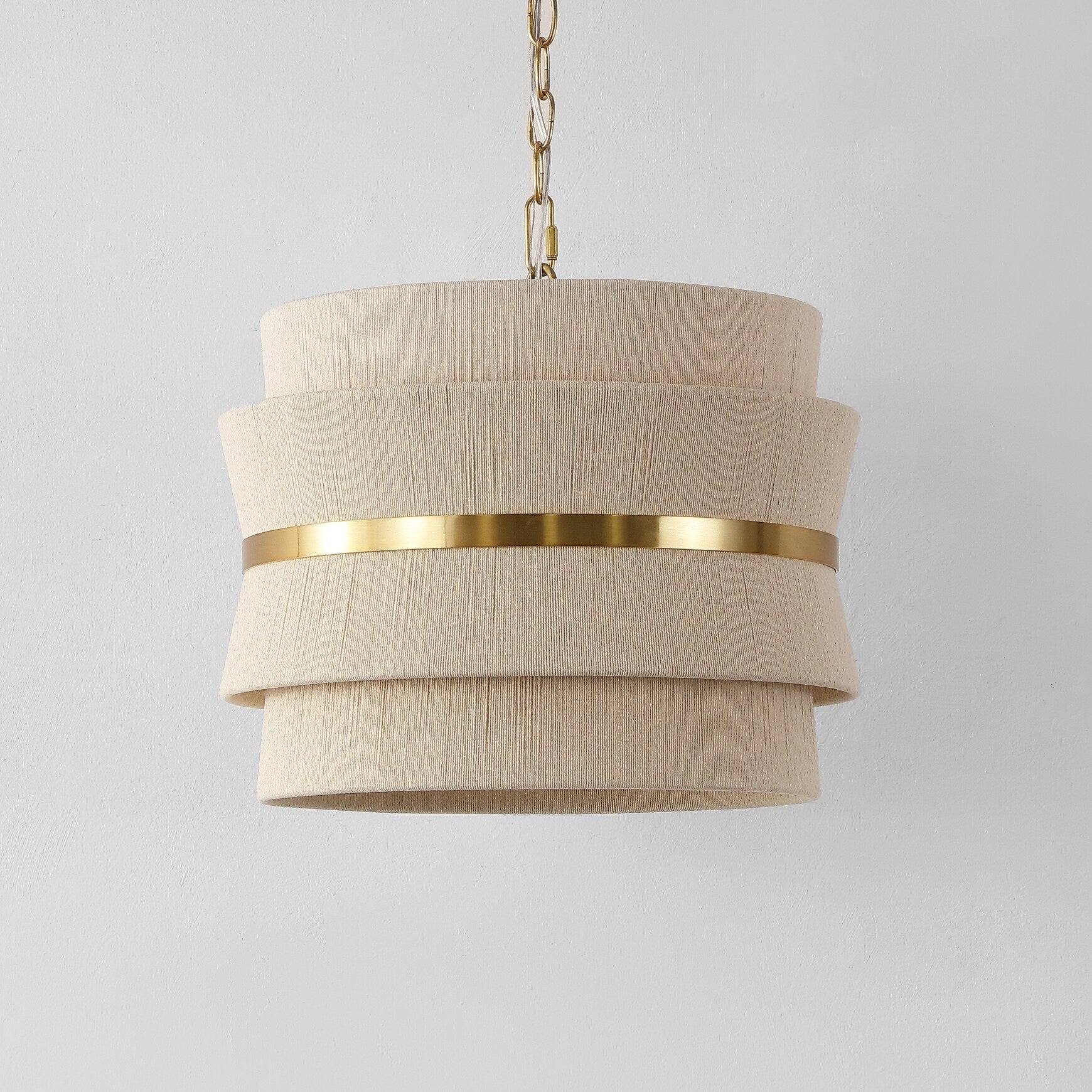 Lampada a sospensione regolabile SAFAVIEH Oprea a 3 luci (lampadine LED incluse) - 16 x 16 x 16,5-72,5