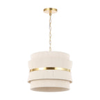 Lampada a sospensione regolabile SAFAVIEH Oprea a 3 luci (lampadine LED incluse) - 16 x 16 x 16,5-72,5