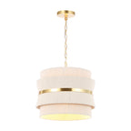 Lampada a sospensione regolabile SAFAVIEH Oprea a 3 luci (lampadine LED incluse) - 16 x 16 x 16,5-72,5