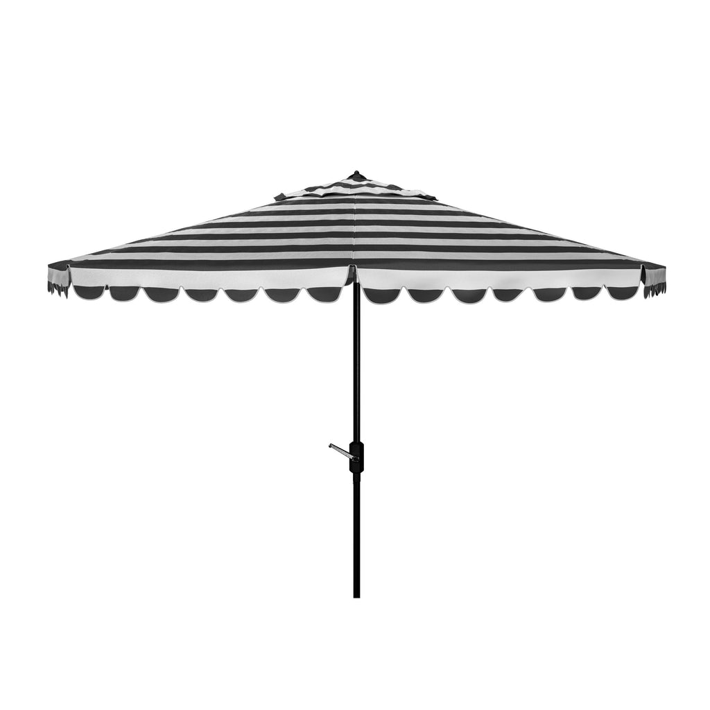 Ombrellone rotondo a manovella SAFAVIEH Outdoor Jaylee da 11 piedi