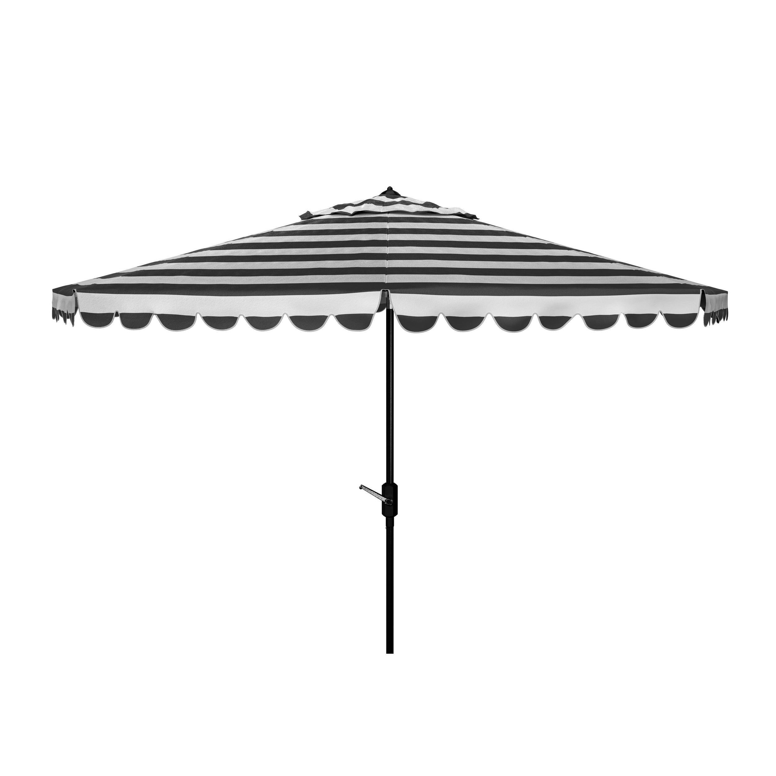 Ombrellone rotondo a manovella SAFAVIEH Outdoor Jaylee da 11 piedi