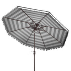 Ombrellone rotondo a manovella SAFAVIEH Outdoor Jaylee da 11 piedi