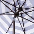 Ombrellone rotondo a manovella SAFAVIEH Outdoor Jaylee da 11 piedi