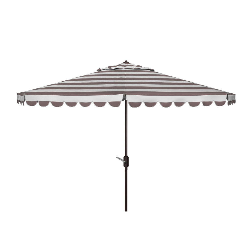 Ombrellone rotondo a manovella SAFAVIEH Outdoor Jaylee da 11 piedi