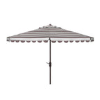 Ombrellone rotondo a manovella SAFAVIEH Outdoor Jaylee da 11 piedi