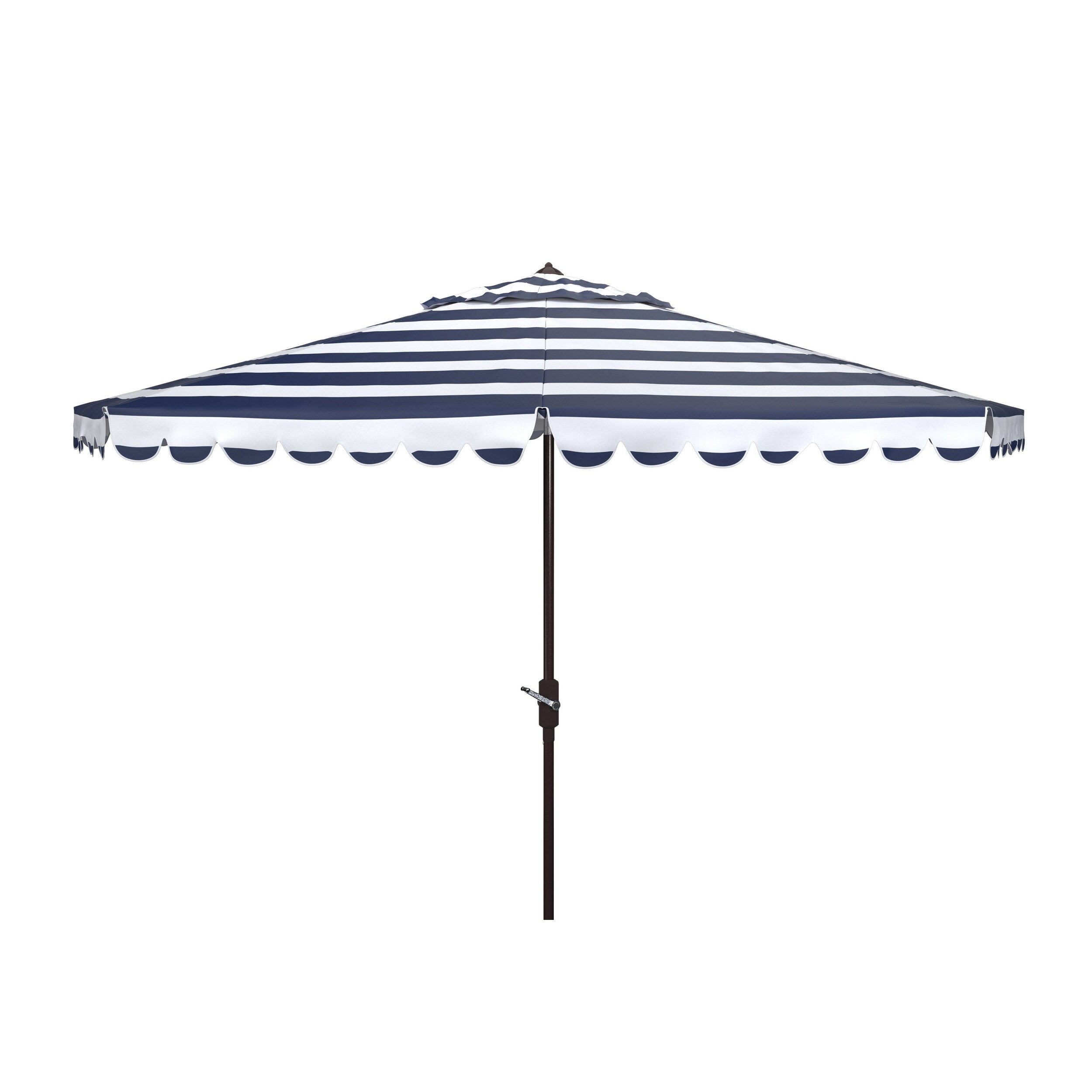Ombrellone rotondo a manovella SAFAVIEH Outdoor Jaylee da 11 piedi