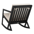 Sedia a dondolo da esterno SAFAVIEH Makaila con cuscino - 26L x 31P x 38A