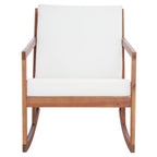 Sedia a dondolo da esterno SAFAVIEH Makaila con cuscino - 26L x 31P x 38A
