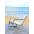 Sedia a dondolo da esterno SAFAVIEH Makaila con cuscino - 26L x 31P x 38A