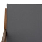 Sedia a dondolo da esterno SAFAVIEH Makaila con cuscino - 26L x 31P x 38A