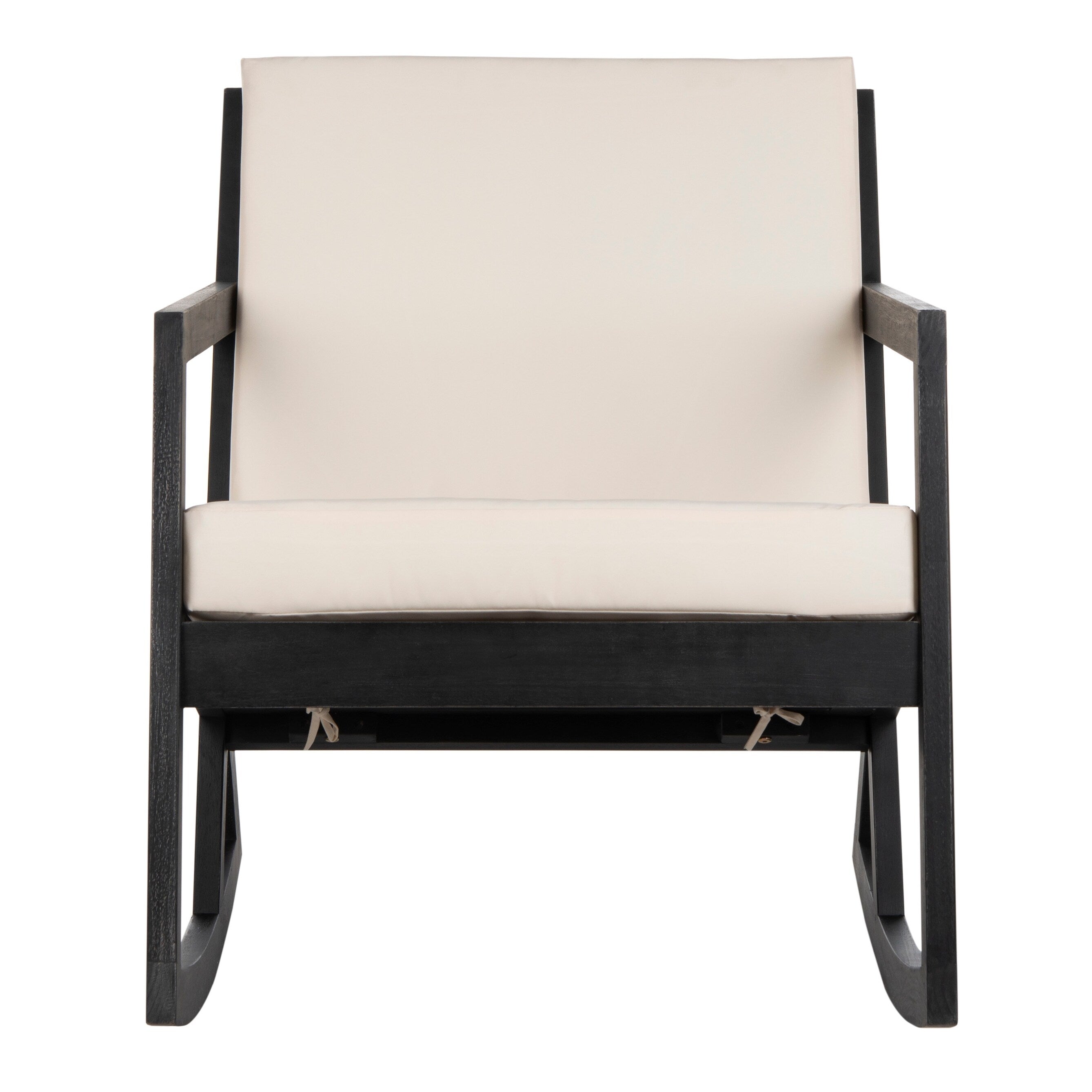 Sedia a dondolo da esterno SAFAVIEH Makaila con cuscino - 26L x 31P x 38A