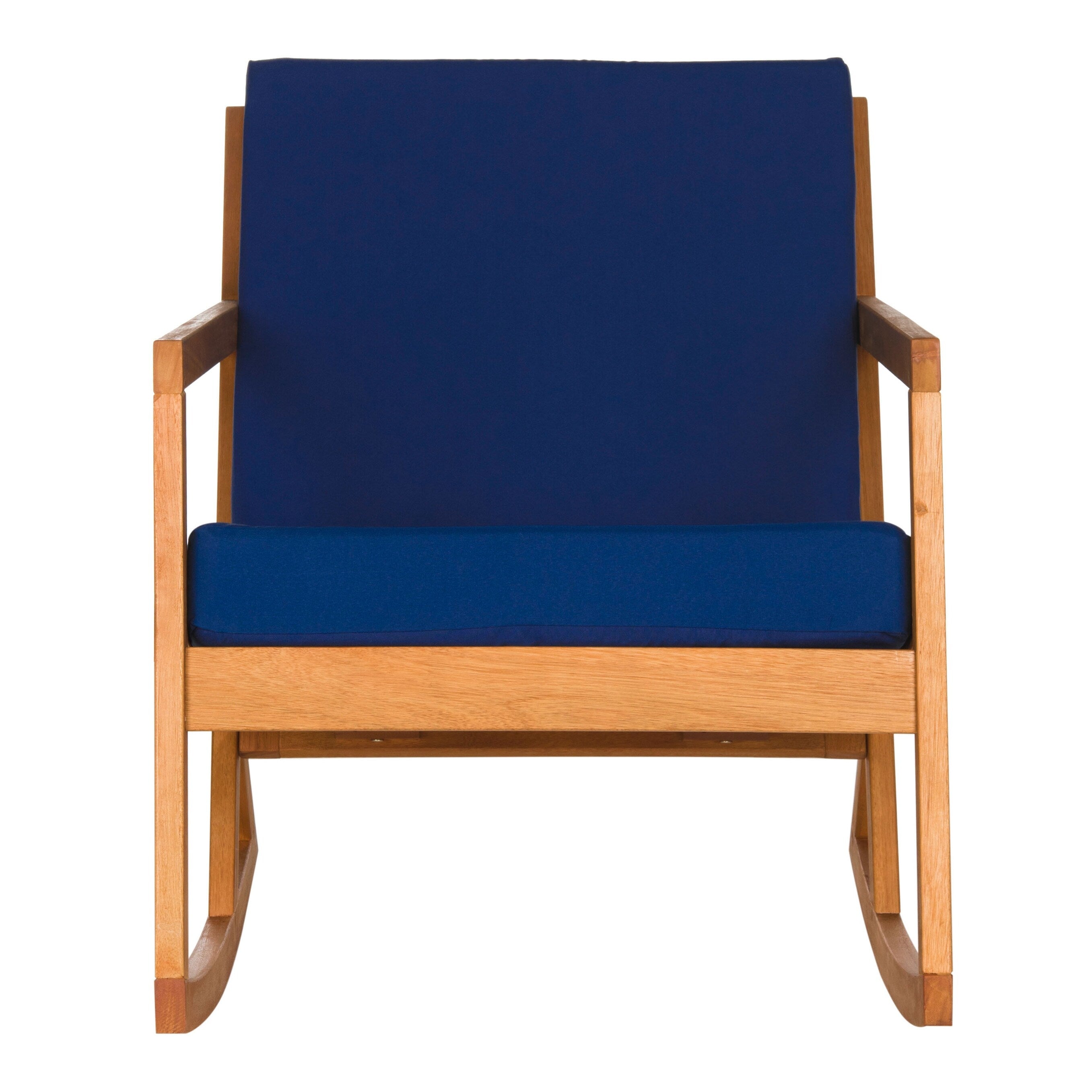 Sedia a dondolo da esterno SAFAVIEH Makaila con cuscino - 26L x 31P x 38A