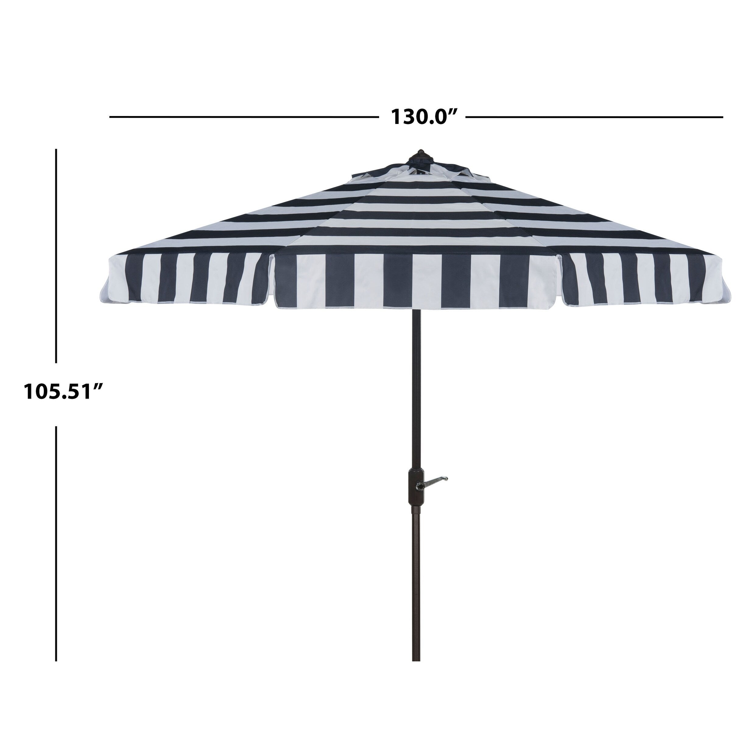 Ombrellone rotondo SAFAVIEH Outdoor Sidse Fashion Line da 11 piedi