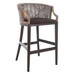 Sgabello da bar SAFAVIEH Virona Rattan da 30 pollici - 22,3 L x 20,5 L x 39 A - 22 L x 21 P x 39 A