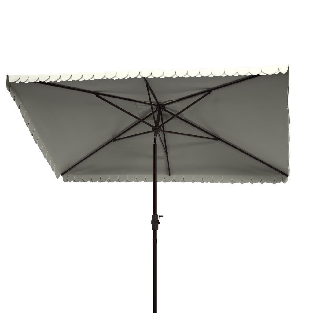 Ombrellone da esterno rettangolare SAFAVIEH Zariah 6'x10' con balza