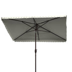 Ombrellone da esterno rettangolare SAFAVIEH Zariah 6'x10' con balza
