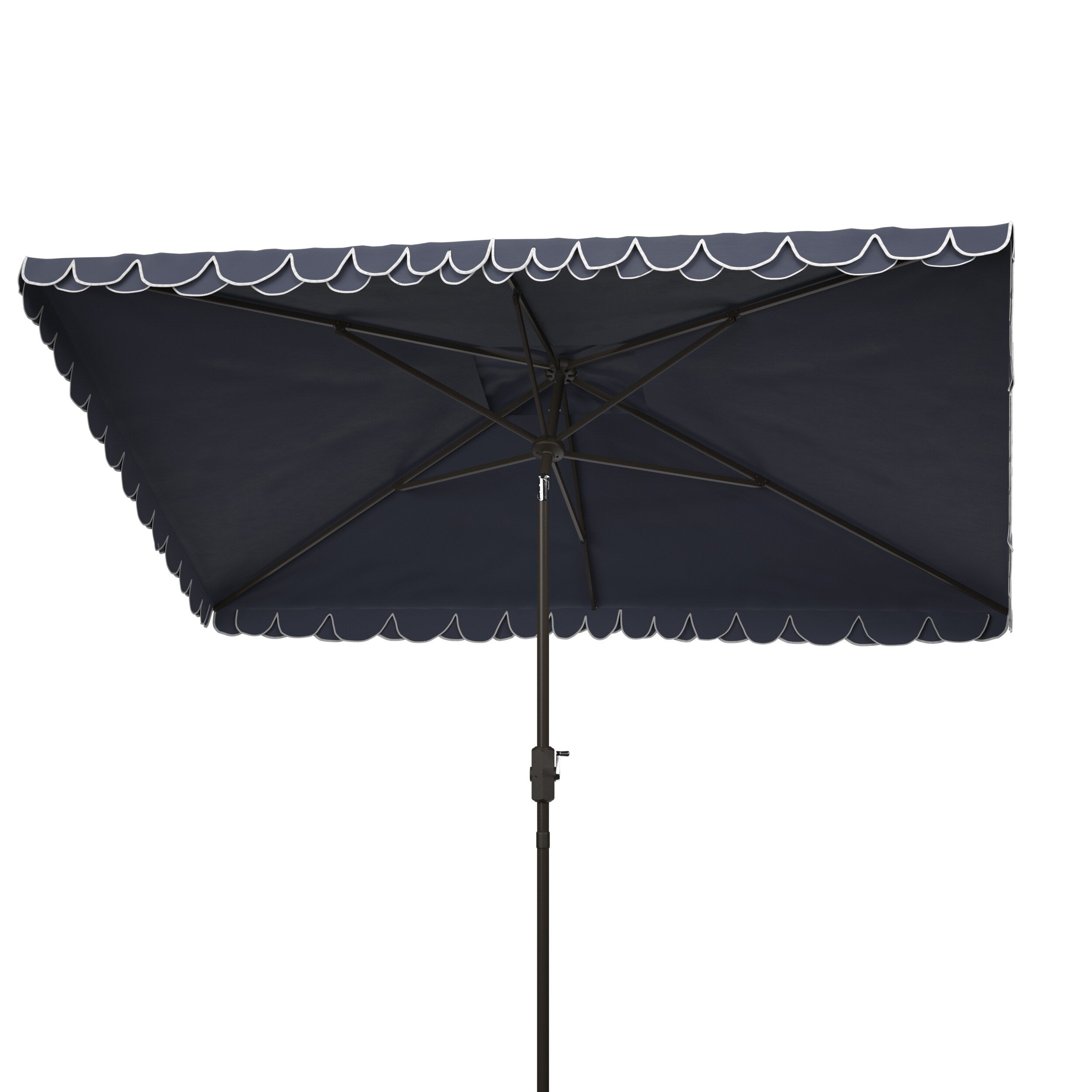 Ombrellone da esterno rettangolare SAFAVIEH Zariah 6'x10' con balza