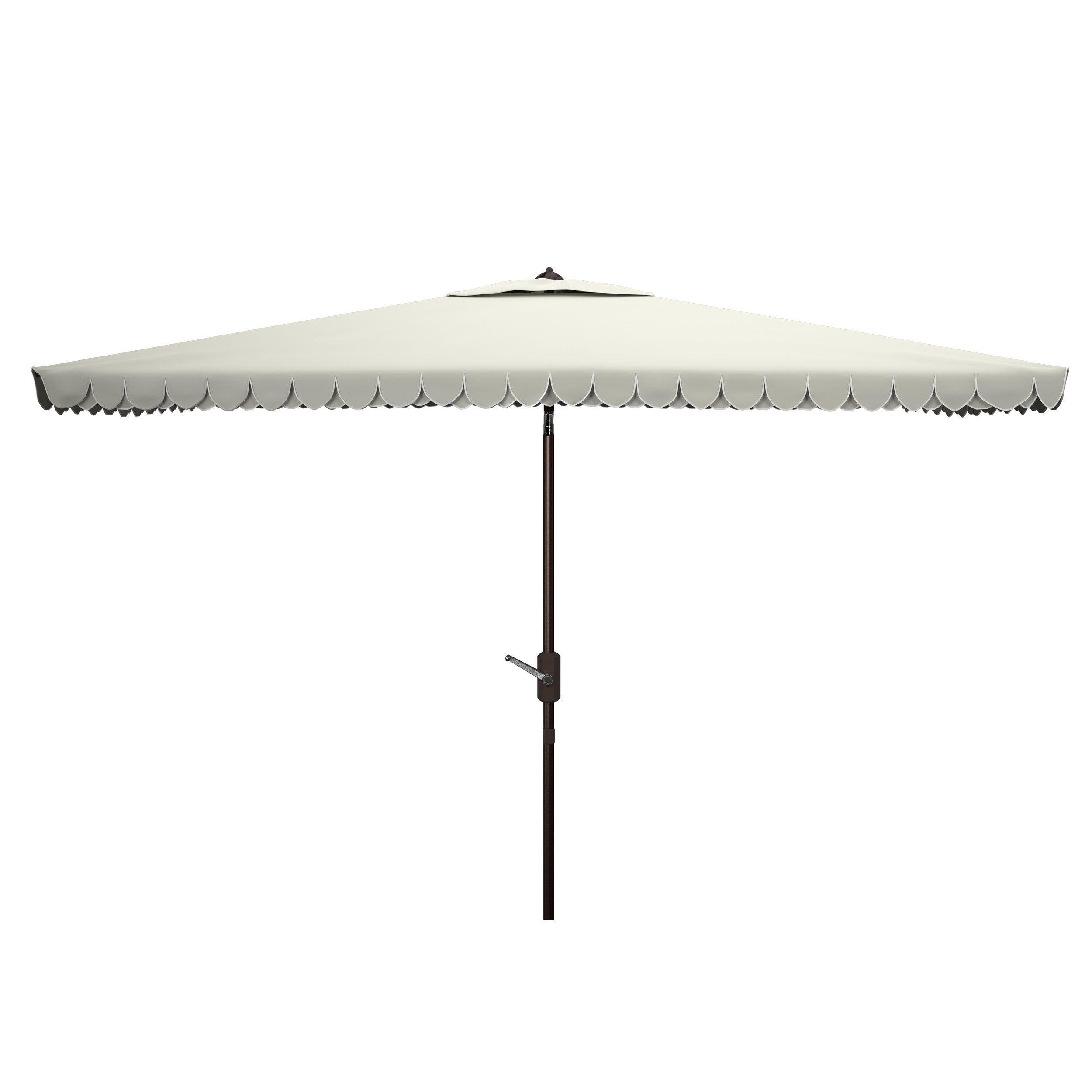 Ombrellone da esterno rettangolare SAFAVIEH Zariah 6'x10' con balza