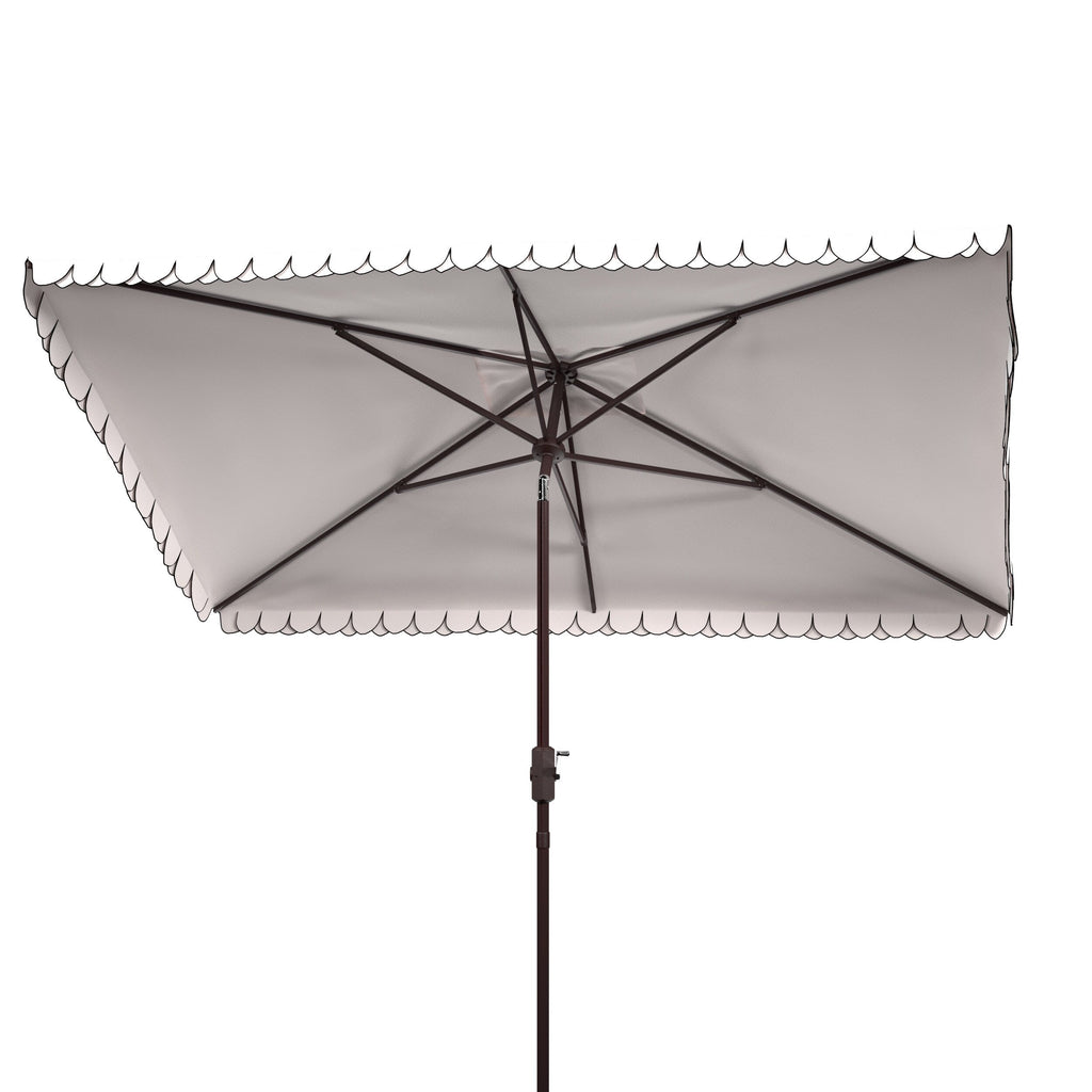 Ombrellone da esterno rettangolare SAFAVIEH Zariah 6'x10' con balza