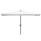 Ombrellone da esterno rettangolare SAFAVIEH Zariah 6'x10' con balza