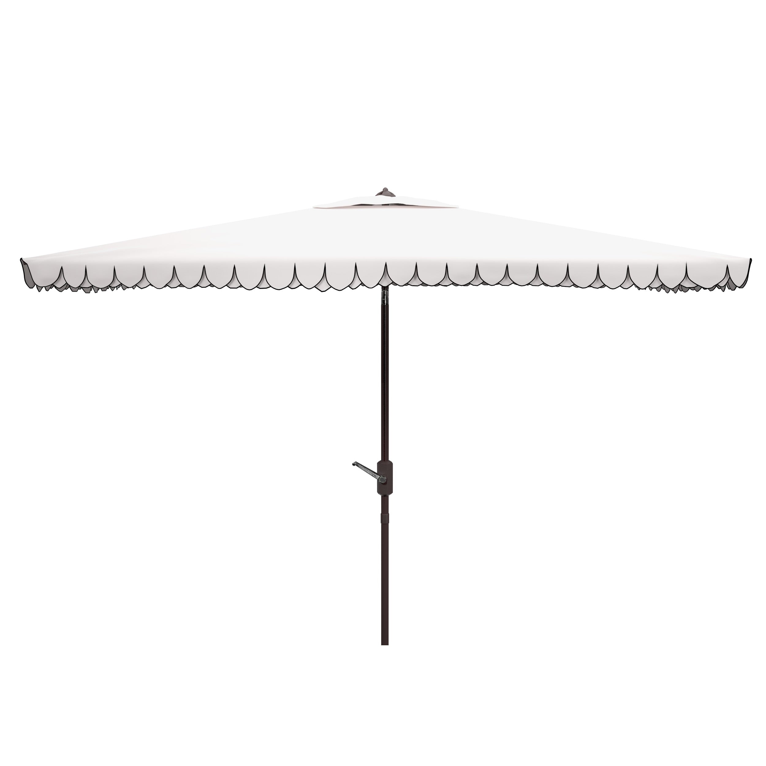 Ombrellone da esterno rettangolare SAFAVIEH Zariah 6'x10' con balza