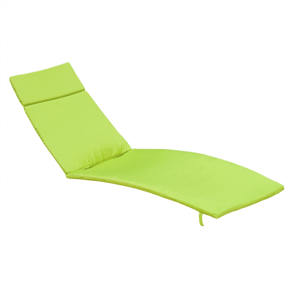 Set di cuscini da esterno Salem per chaise longue - Solo cuscini (set di 2) di Christopher Knight Home - 79,25 L x 27,50 W x 1,50 H