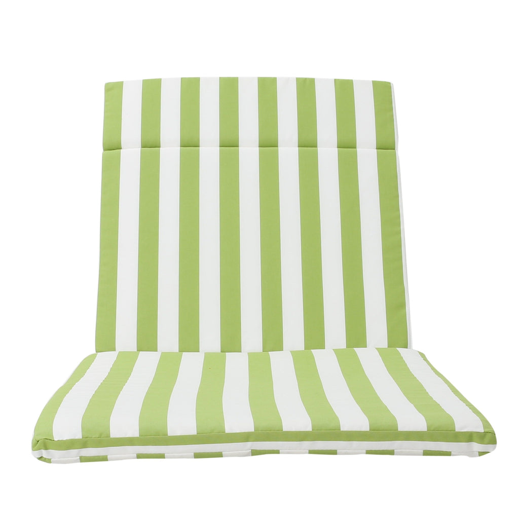 Set di cuscini da esterno Salem per chaise longue - Solo cuscini (set di 2) di Christopher Knight Home - 79,25 L x 27,50 W x 1,50 H