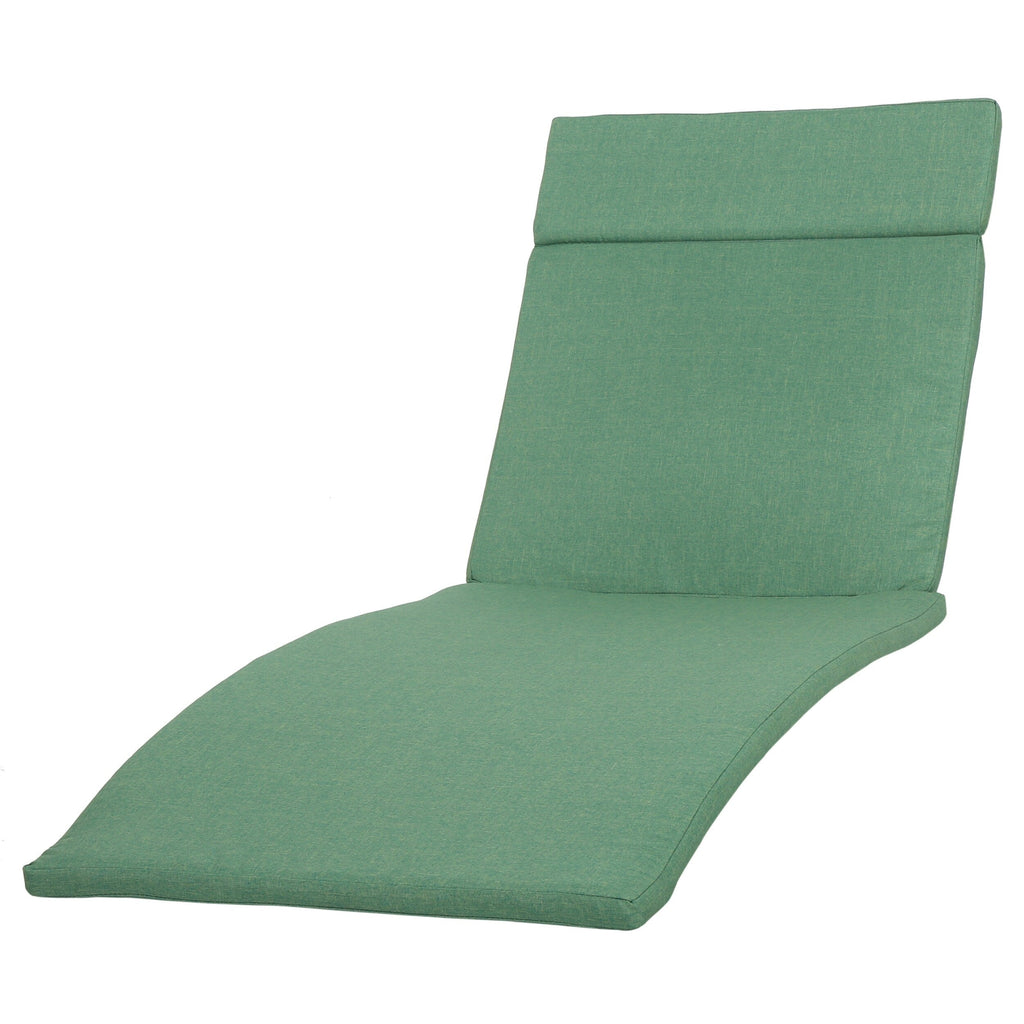 Set di cuscini da esterno Salem per chaise longue - Solo cuscini (set di 2) di Christopher Knight Home - 79,25 L x 27,50 W x 1,50 H