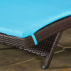 Set di cuscini da esterno Salem per chaise longue - Solo cuscini (set di 2) di Christopher Knight Home - 79,25 L x 27,50 W x 1,50 H