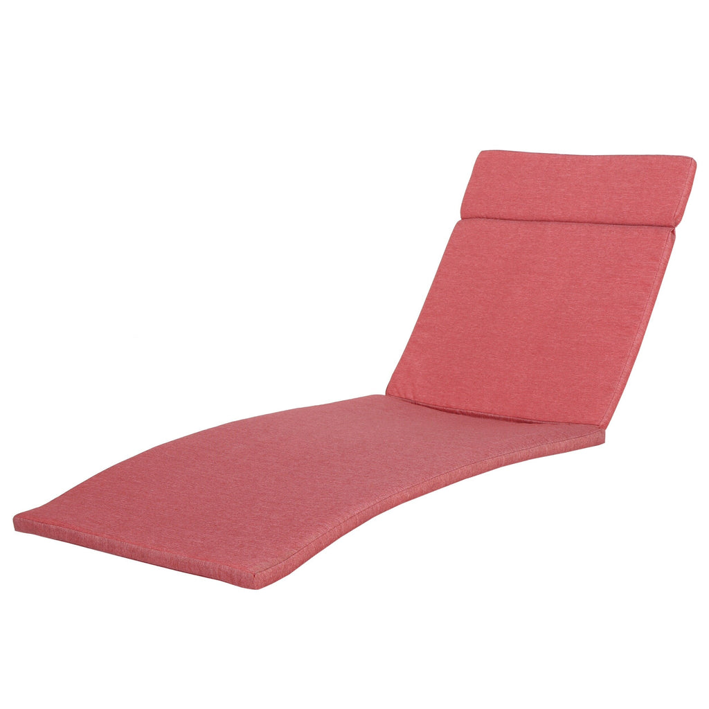 Set di cuscini da esterno Salem per chaise longue - Solo cuscini (set di 2) di Christopher Knight Home - 79,25 L x 27,50 W x 1,50 H