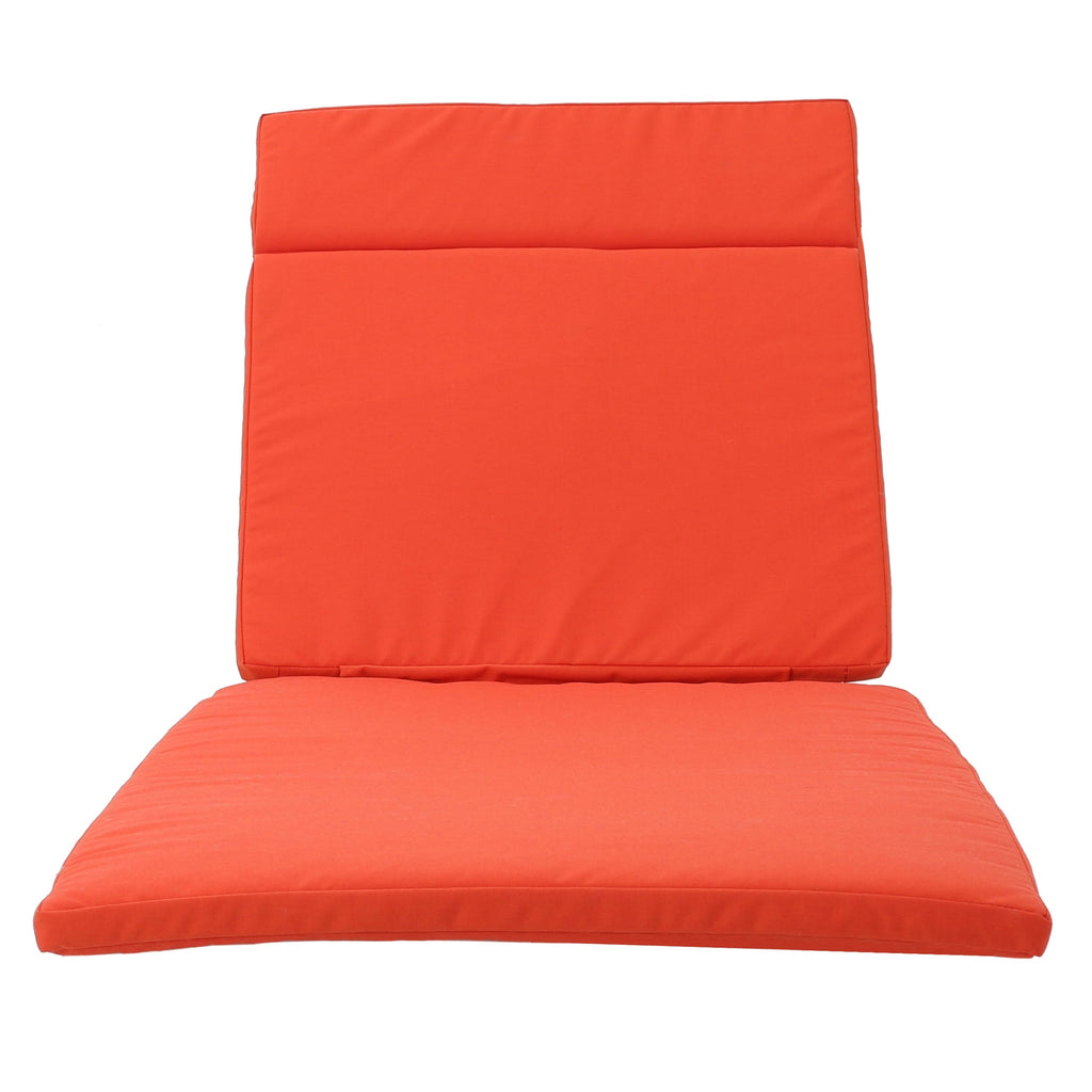Set di cuscini da esterno Salem per chaise longue - Solo cuscini (set di 2) di Christopher Knight Home - 79,25 L x 27,50 W x 1,50 H
