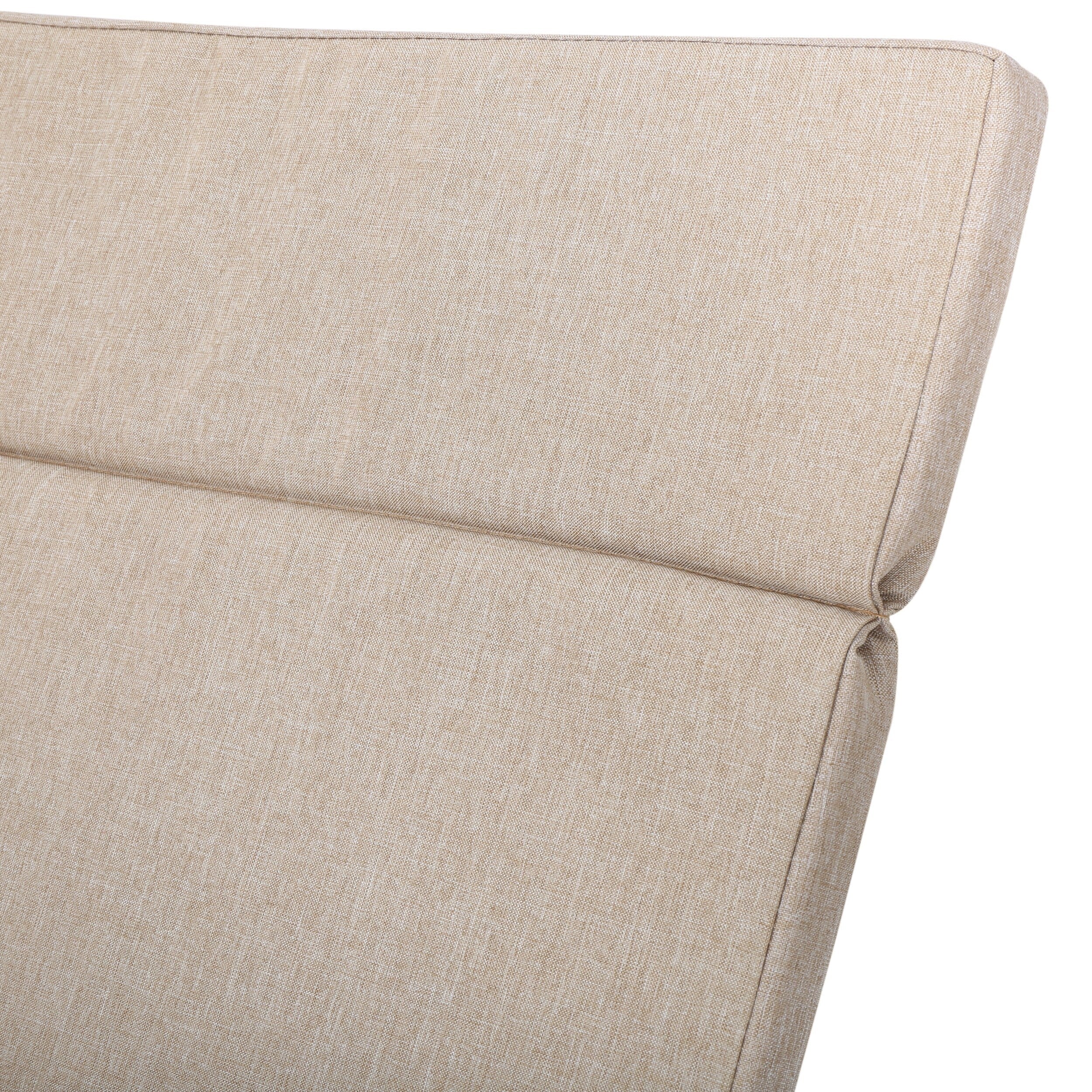 Set di cuscini da esterno Salem per chaise longue - Solo cuscini (set di 2) di Christopher Knight Home - 79,25 L x 27,50 W x 1,50 H
