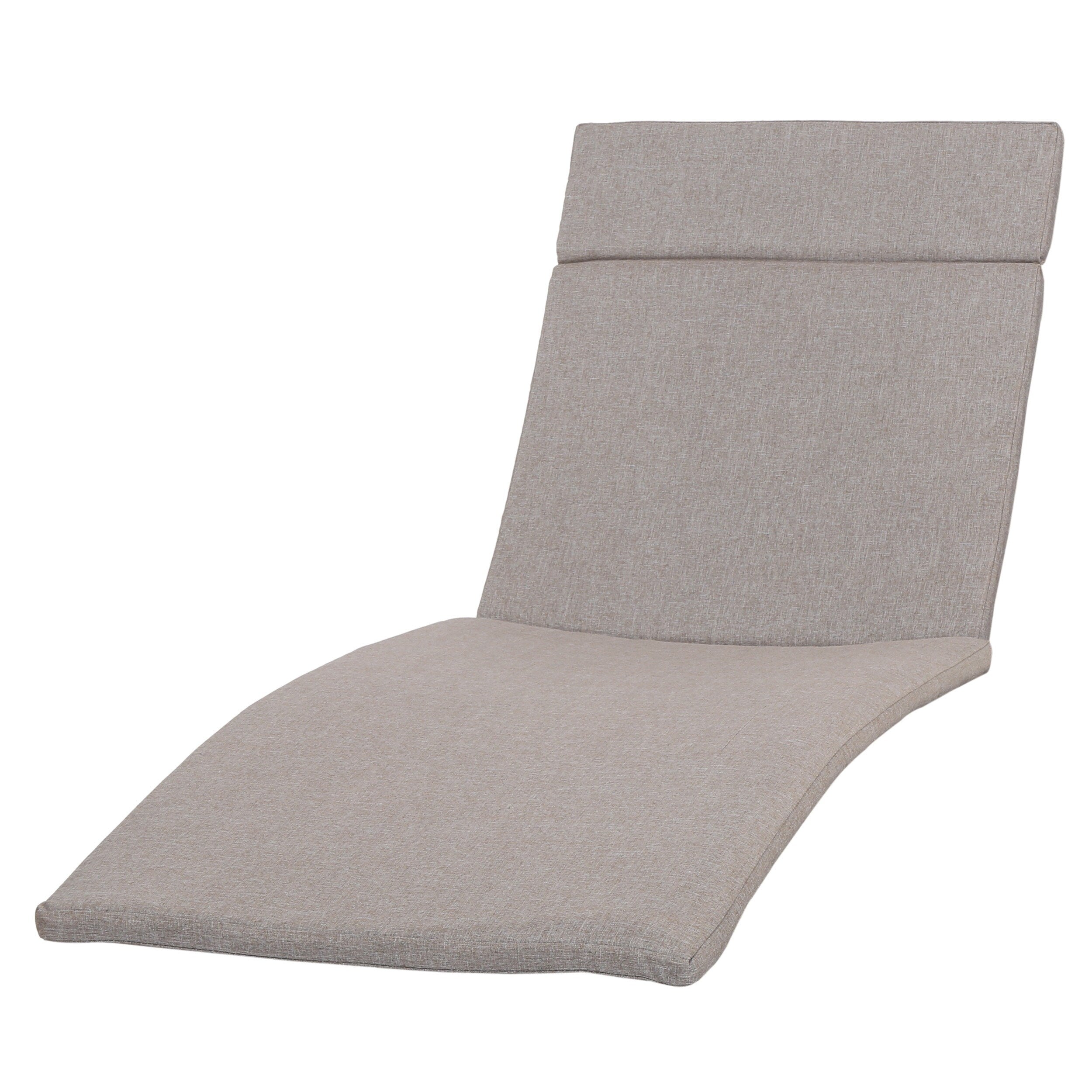 Set di cuscini da esterno Salem per chaise longue - Solo cuscini (set di 2) di Christopher Knight Home - 79,25 L x 27,50 W x 1,50 H