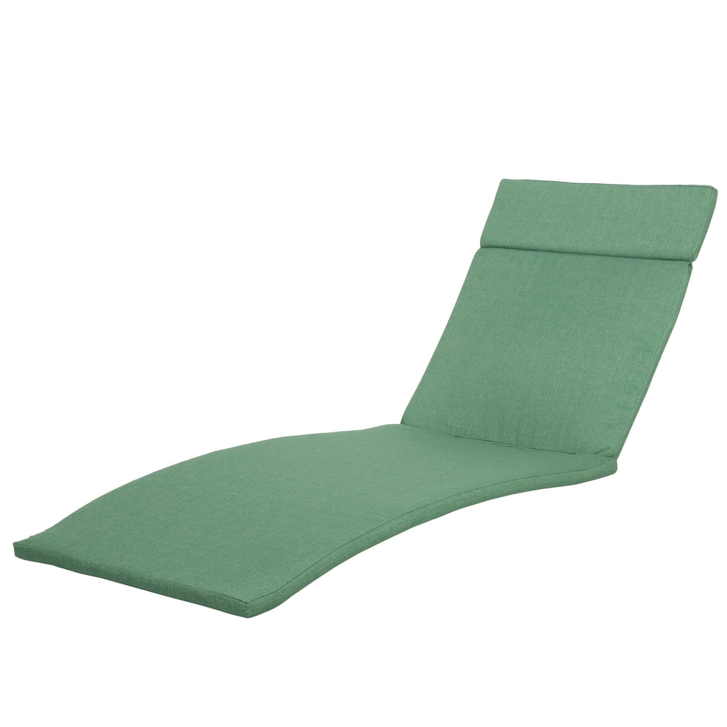 Set di cuscini da esterno Salem per chaise longue - Solo cuscini (set di 2) di Christopher Knight Home - 79,25 L x 27,50 W x 1,50 H