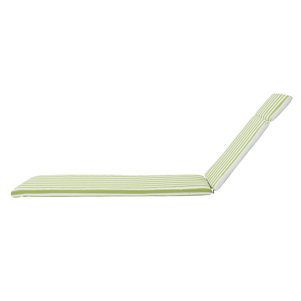 Set di cuscini da esterno Salem per chaise longue - Solo cuscini (set di 2) di Christopher Knight Home - 79,25 L x 27,50 W x 1,50 H