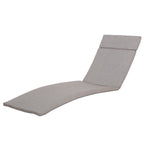 Set di cuscini da esterno Salem per chaise longue - Solo cuscini (set di 2) di Christopher Knight Home - 79,25 L x 27,50 W x 1,50 H