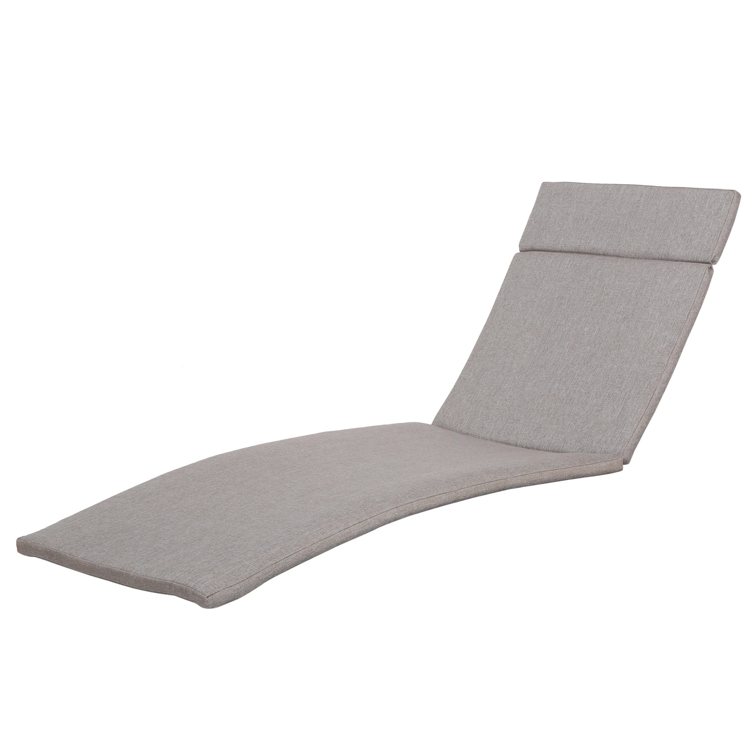Set di cuscini da esterno Salem per chaise longue - Solo cuscini (set di 2) di Christopher Knight Home - 79,25 L x 27,50 W x 1,50 H